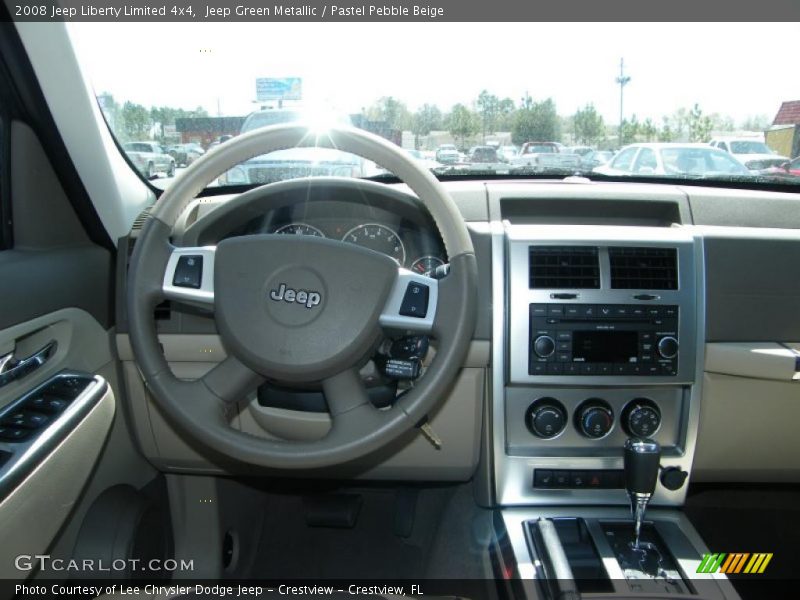 Jeep Green Metallic / Pastel Pebble Beige 2008 Jeep Liberty Limited 4x4