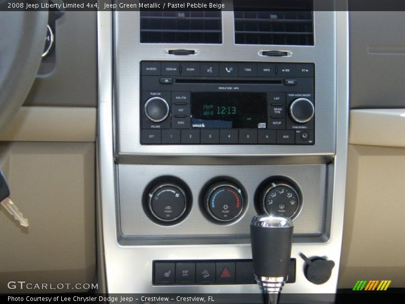 Jeep Green Metallic / Pastel Pebble Beige 2008 Jeep Liberty Limited 4x4