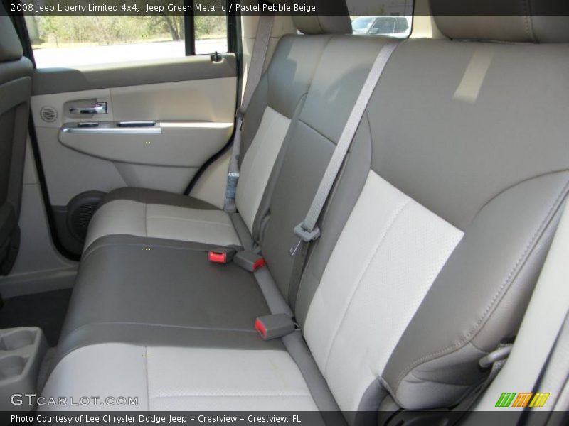Jeep Green Metallic / Pastel Pebble Beige 2008 Jeep Liberty Limited 4x4