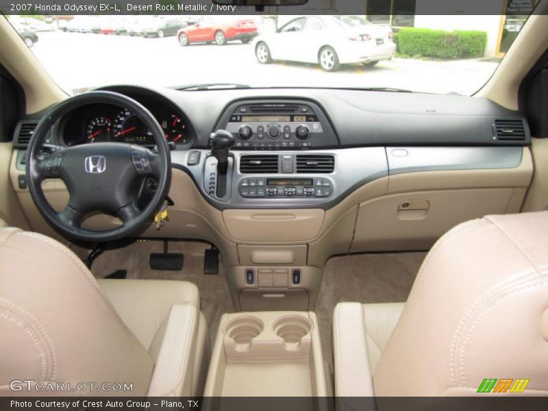Desert Rock Metallic / Ivory 2007 Honda Odyssey EX-L