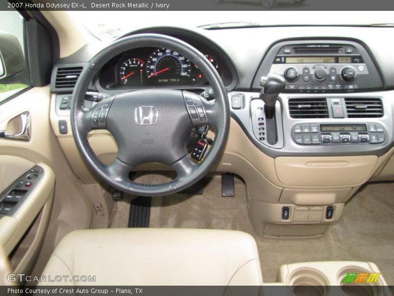 Desert Rock Metallic / Ivory 2007 Honda Odyssey EX-L