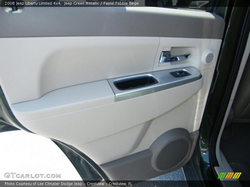 Jeep Green Metallic / Pastel Pebble Beige 2008 Jeep Liberty Limited 4x4