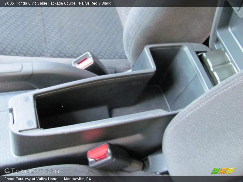 Rallye Red / Black 2005 Honda Civic Value Package Coupe
