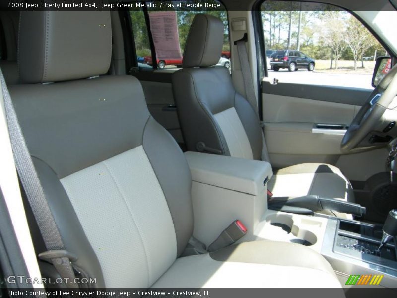 Jeep Green Metallic / Pastel Pebble Beige 2008 Jeep Liberty Limited 4x4