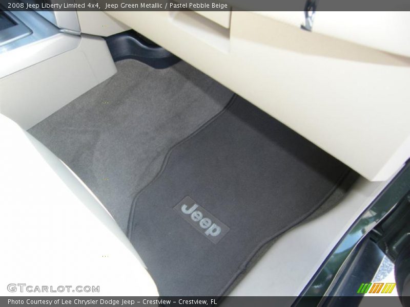 Jeep Green Metallic / Pastel Pebble Beige 2008 Jeep Liberty Limited 4x4