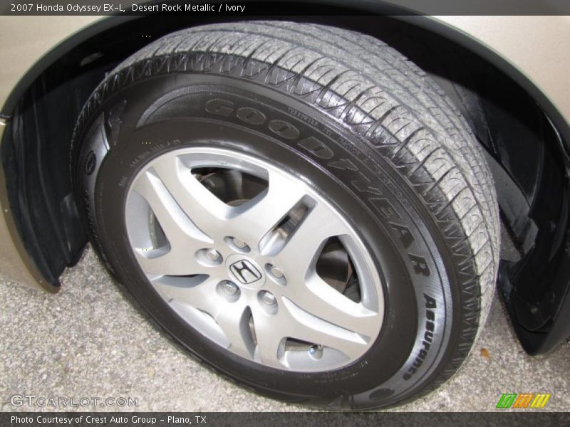 Desert Rock Metallic / Ivory 2007 Honda Odyssey EX-L