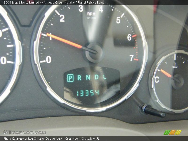 Jeep Green Metallic / Pastel Pebble Beige 2008 Jeep Liberty Limited 4x4