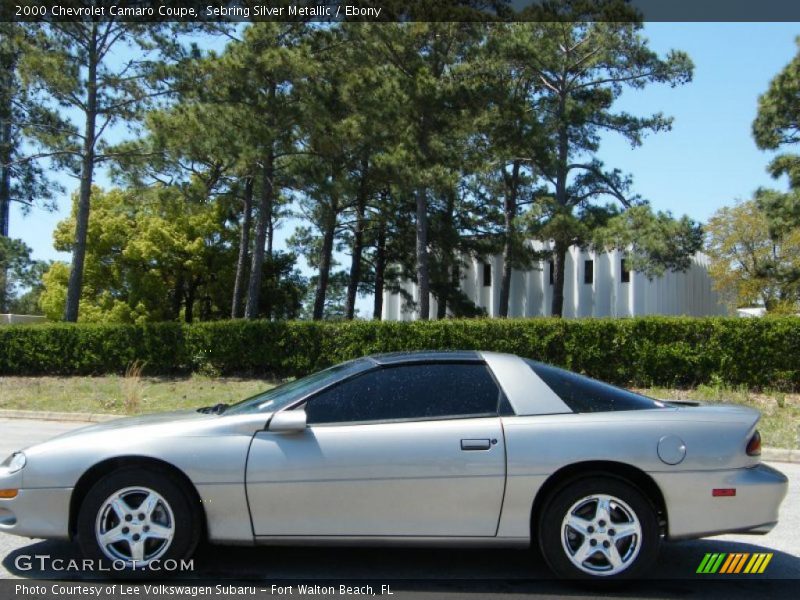 Sebring Silver Metallic / Ebony 2000 Chevrolet Camaro Coupe