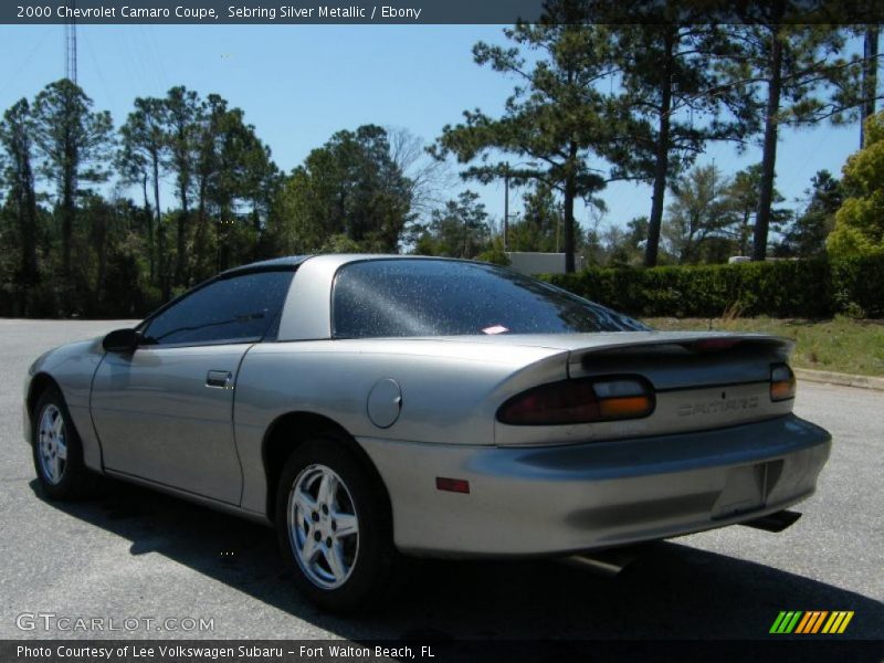 Sebring Silver Metallic / Ebony 2000 Chevrolet Camaro Coupe