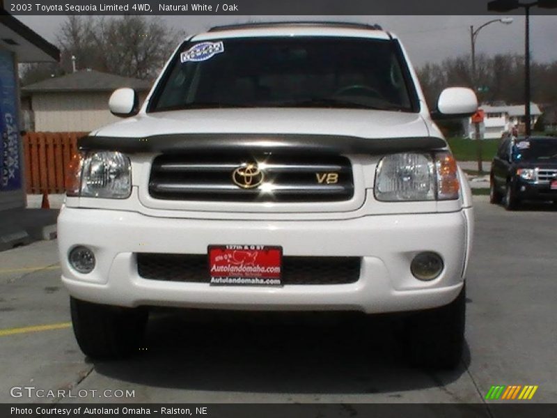 Natural White / Oak 2003 Toyota Sequoia Limited 4WD