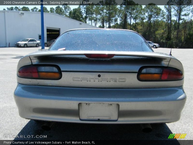 Sebring Silver Metallic / Ebony 2000 Chevrolet Camaro Coupe