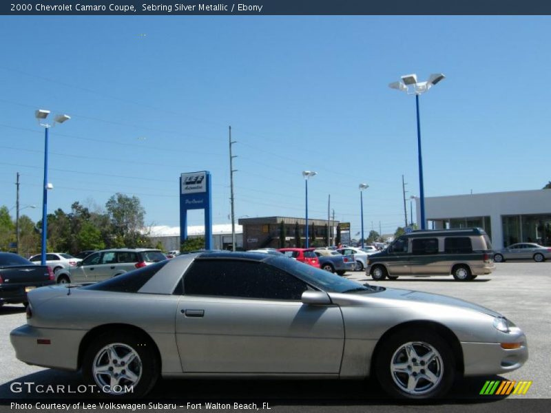 Sebring Silver Metallic / Ebony 2000 Chevrolet Camaro Coupe