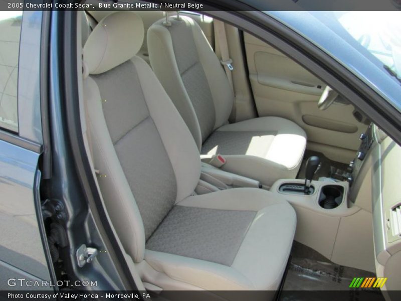 Blue Granite Metallic / Neutral Beige 2005 Chevrolet Cobalt Sedan