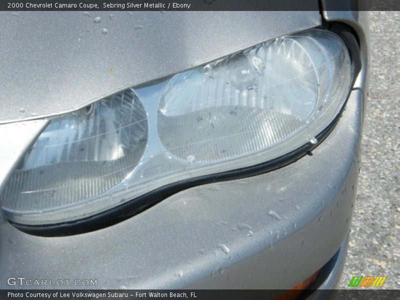 Sebring Silver Metallic / Ebony 2000 Chevrolet Camaro Coupe