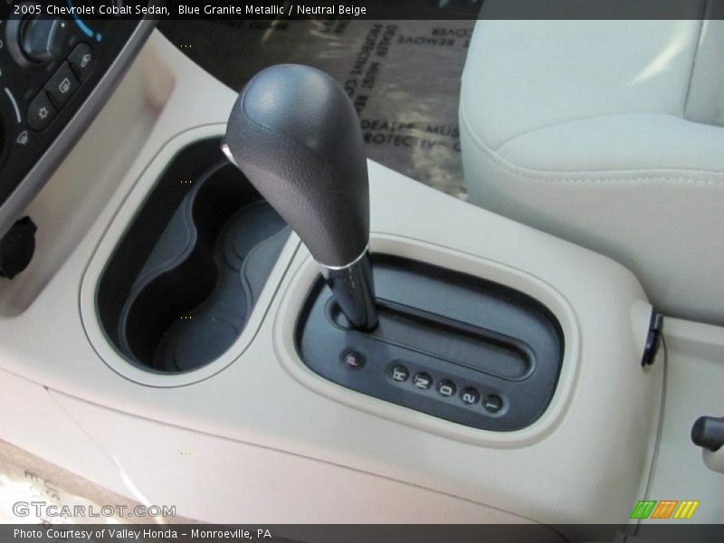 Blue Granite Metallic / Neutral Beige 2005 Chevrolet Cobalt Sedan