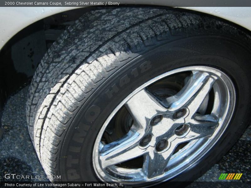 Sebring Silver Metallic / Ebony 2000 Chevrolet Camaro Coupe