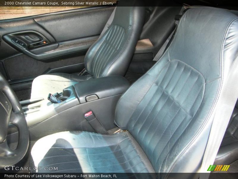 Sebring Silver Metallic / Ebony 2000 Chevrolet Camaro Coupe