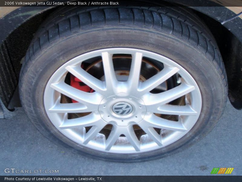 Deep Black / Anthracite Black 2006 Volkswagen Jetta GLI Sedan