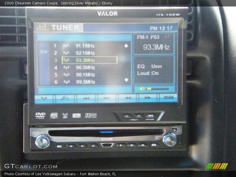 Sebring Silver Metallic / Ebony 2000 Chevrolet Camaro Coupe