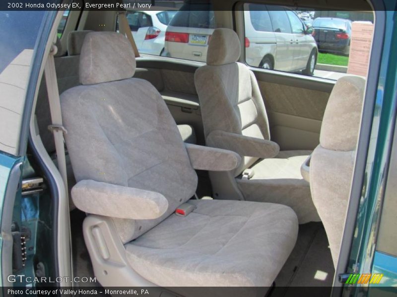 Evergreen Pearl / Ivory 2002 Honda Odyssey EX