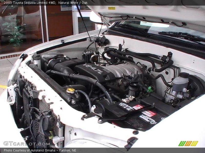 Natural White / Oak 2003 Toyota Sequoia Limited 4WD