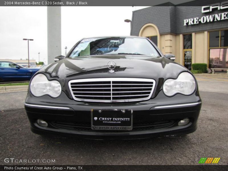 Black / Black 2004 Mercedes-Benz C 320 Sedan