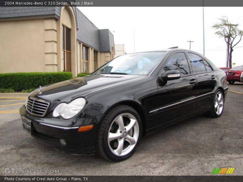 Black / Black 2004 Mercedes-Benz C 320 Sedan
