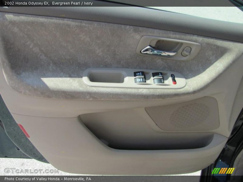 Evergreen Pearl / Ivory 2002 Honda Odyssey EX