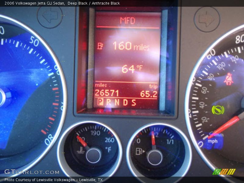 Deep Black / Anthracite Black 2006 Volkswagen Jetta GLI Sedan