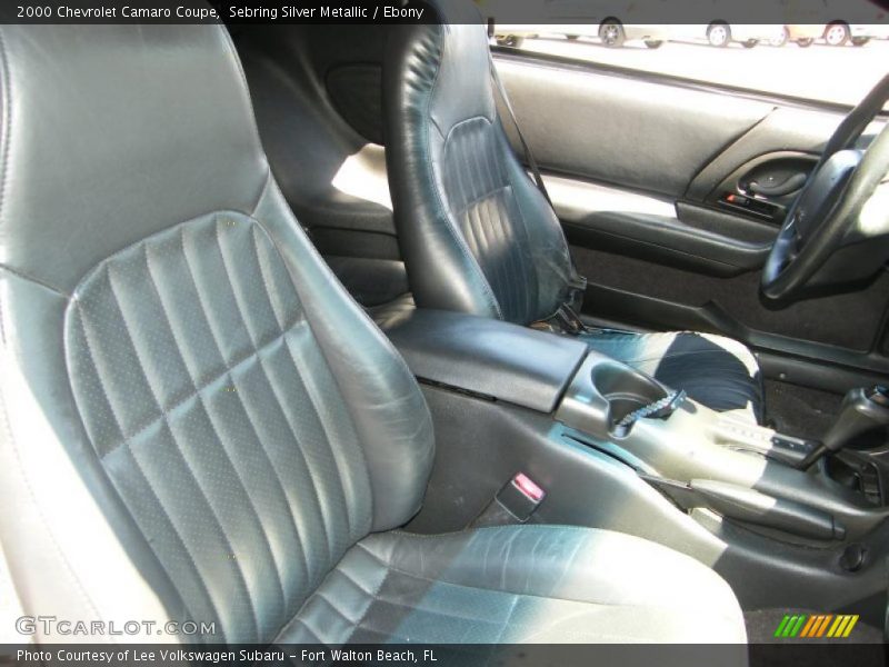 Sebring Silver Metallic / Ebony 2000 Chevrolet Camaro Coupe