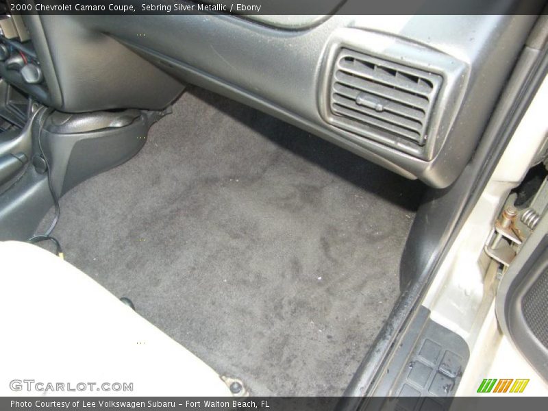 Sebring Silver Metallic / Ebony 2000 Chevrolet Camaro Coupe