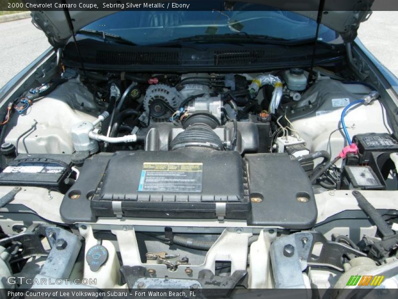 Sebring Silver Metallic / Ebony 2000 Chevrolet Camaro Coupe