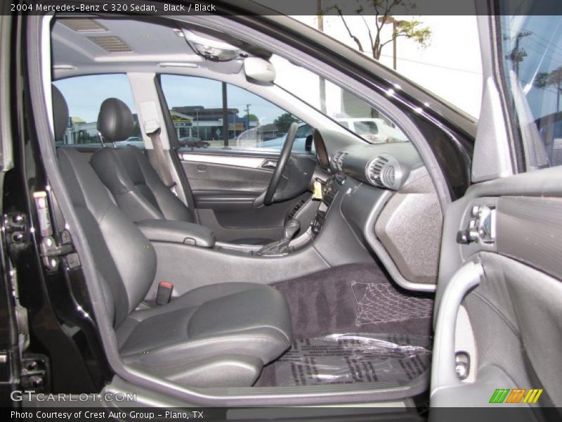 Black / Black 2004 Mercedes-Benz C 320 Sedan