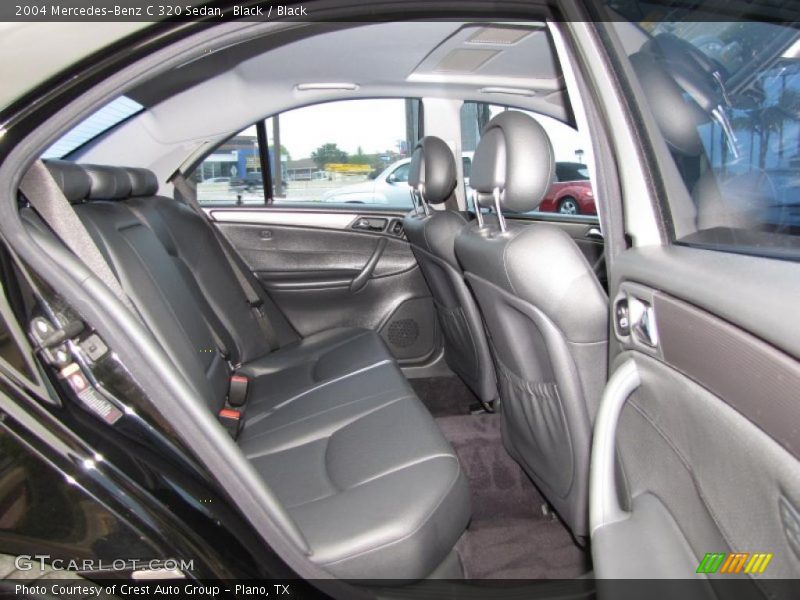 Black / Black 2004 Mercedes-Benz C 320 Sedan
