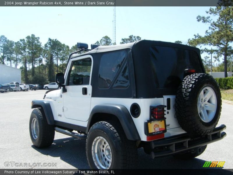 Stone White / Dark Slate Gray 2004 Jeep Wrangler Rubicon 4x4