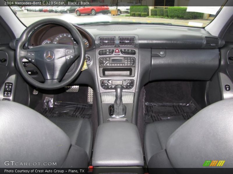 Black / Black 2004 Mercedes-Benz C 320 Sedan