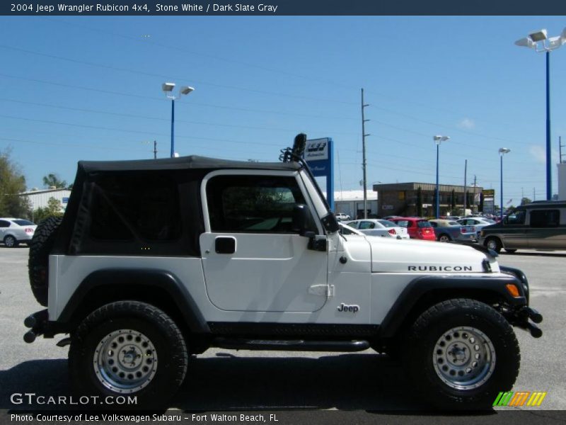 Stone White / Dark Slate Gray 2004 Jeep Wrangler Rubicon 4x4