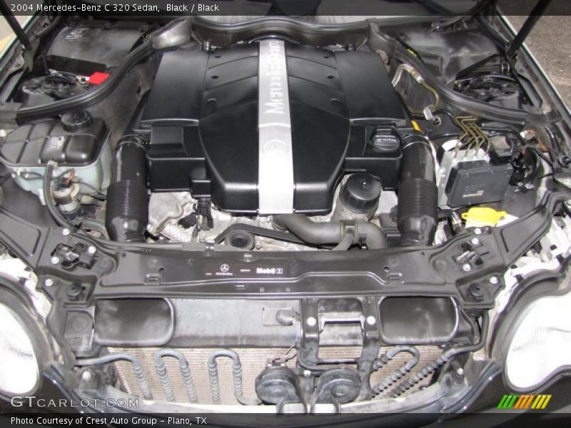 Black / Black 2004 Mercedes-Benz C 320 Sedan
