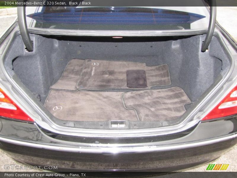 Black / Black 2004 Mercedes-Benz C 320 Sedan