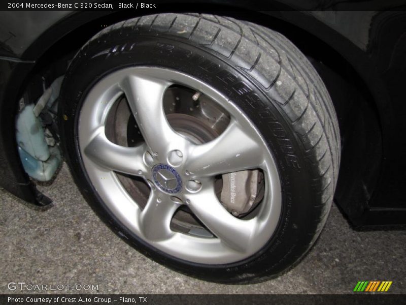 Black / Black 2004 Mercedes-Benz C 320 Sedan