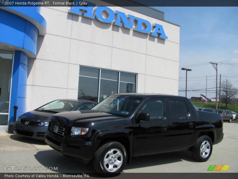 Formal Black / Gray 2007 Honda Ridgeline RT