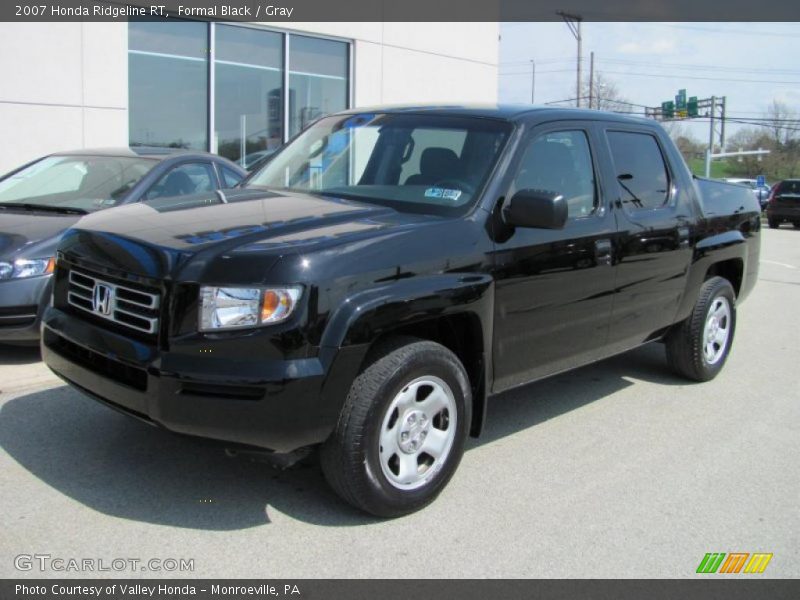 Formal Black / Gray 2007 Honda Ridgeline RT