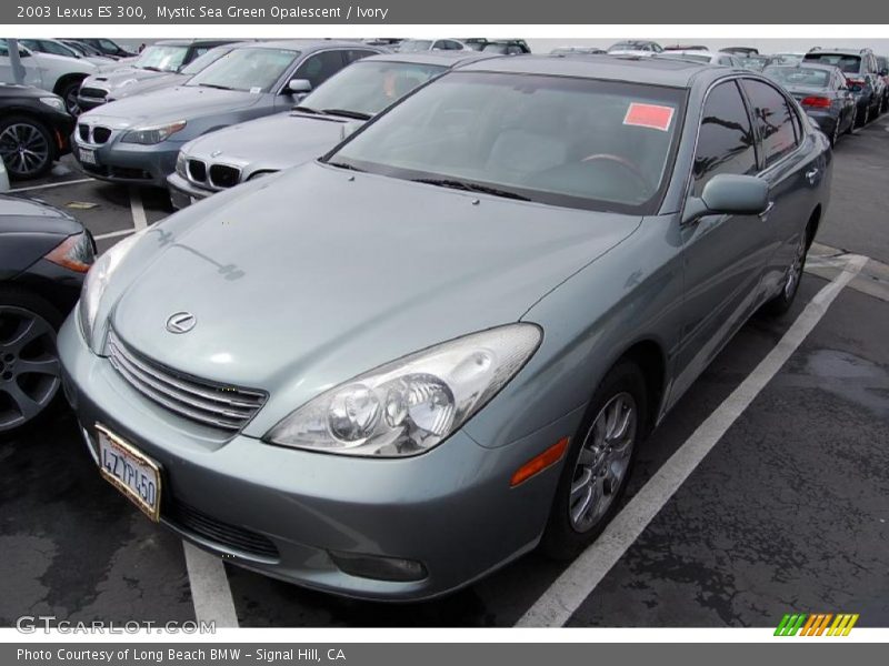 Mystic Sea Green Opalescent / Ivory 2003 Lexus ES 300