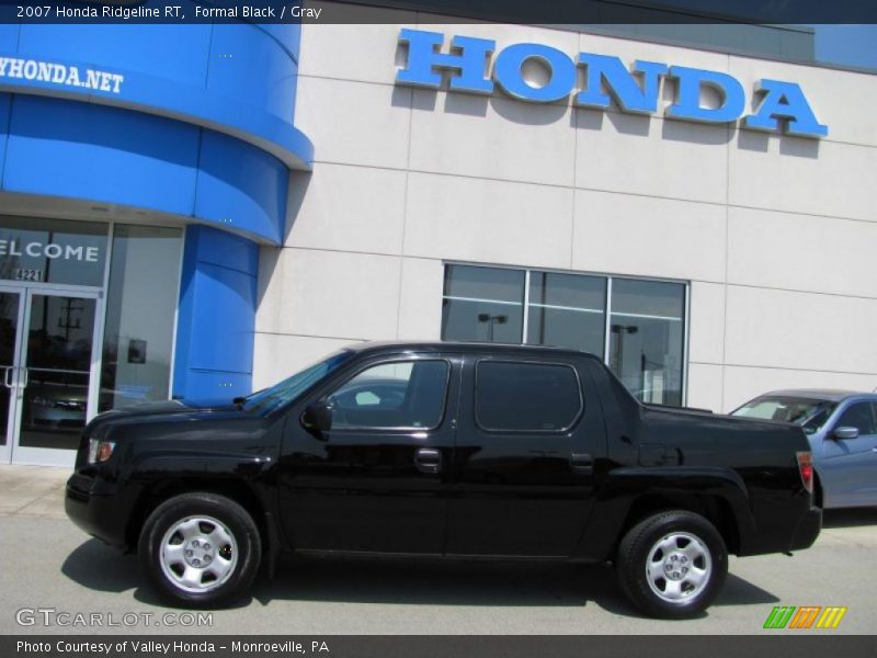 Formal Black / Gray 2007 Honda Ridgeline RT