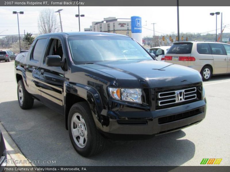 Formal Black / Gray 2007 Honda Ridgeline RT