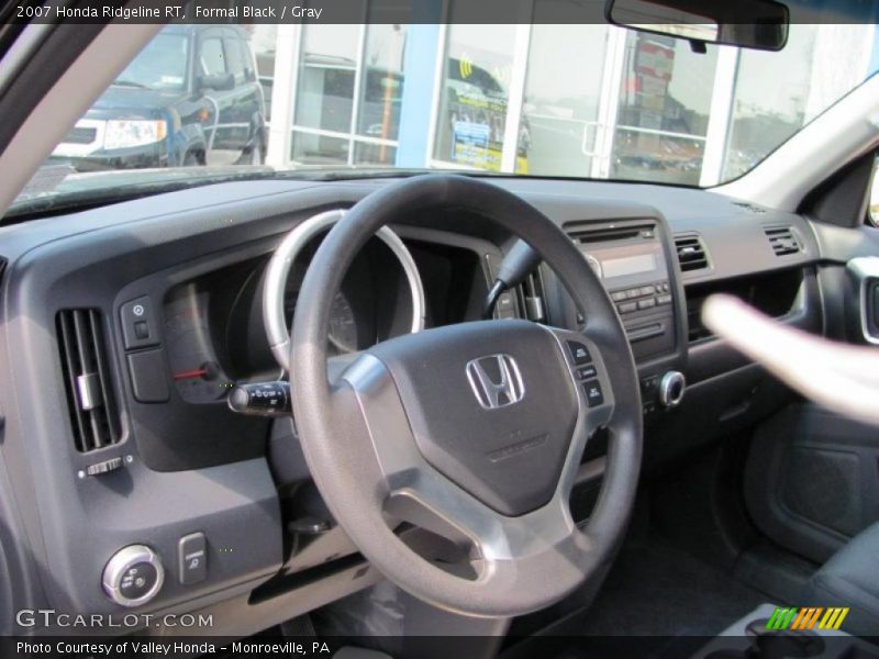 Formal Black / Gray 2007 Honda Ridgeline RT