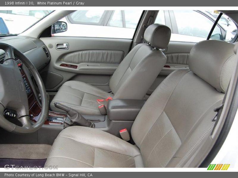 White Platinum Pearl / Gray 1998 Infiniti I 30