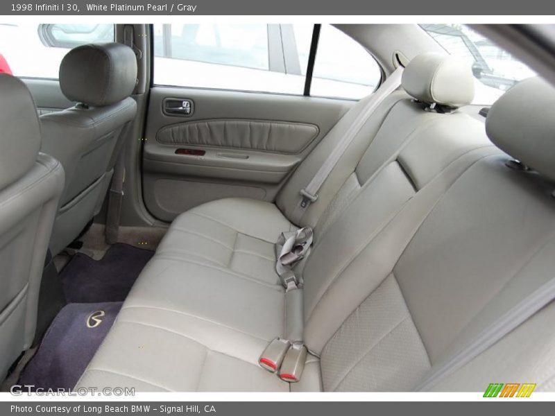 White Platinum Pearl / Gray 1998 Infiniti I 30