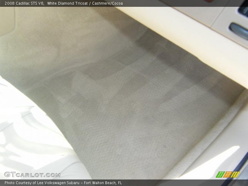 White Diamond Tricoat / Cashmere/Cocoa 2008 Cadillac STS V8