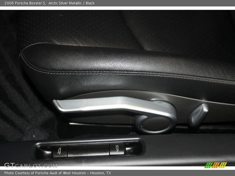Arctic Silver Metallic / Black 2006 Porsche Boxster S